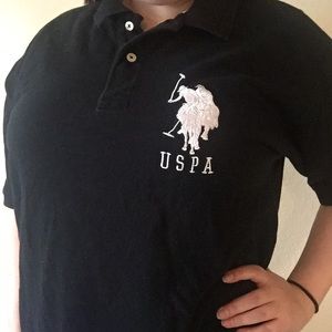 USPA big patch polo